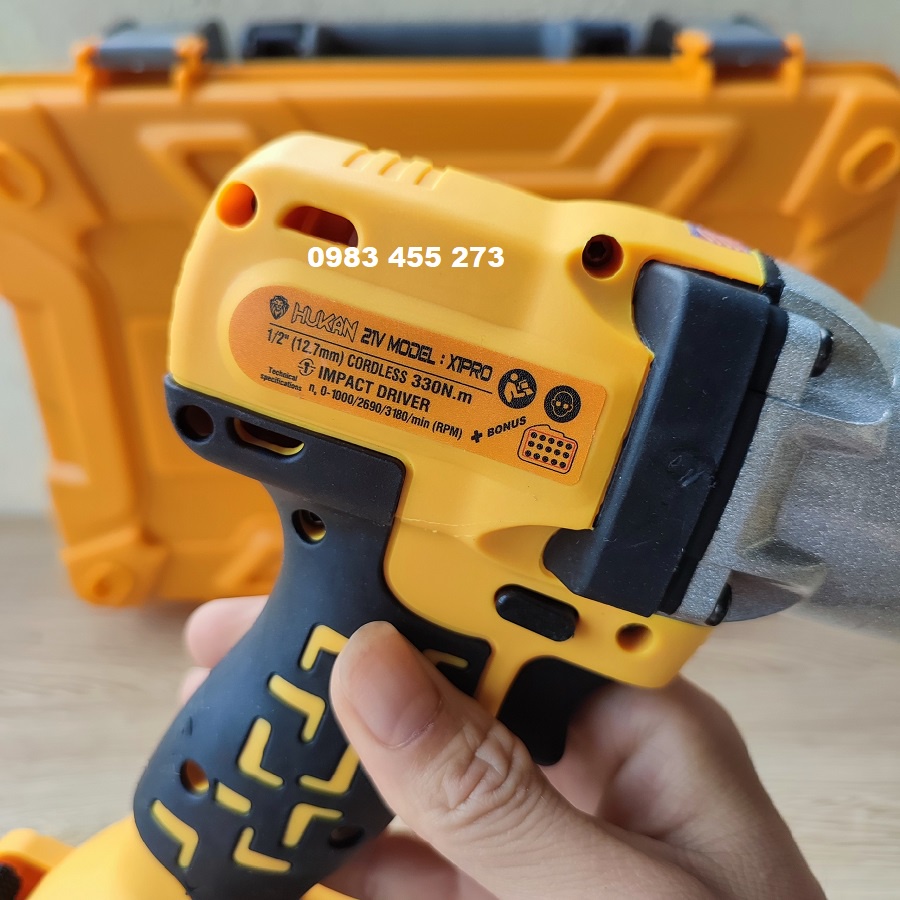 Bulong Hukan X1 Pro pin 15cell, động cơ không chổi than, bảo hành 12 tháng