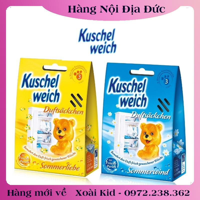 [auth] Túi thơm tủ quần áo cho bé Kuschel weich hình gấu trẻ em an toàn - Nội địa Đức đủ Bill [Hot]