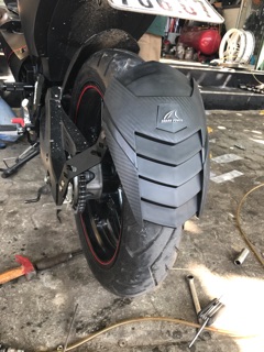 Chắn bùn 2 chân shark power dành cho exiter
