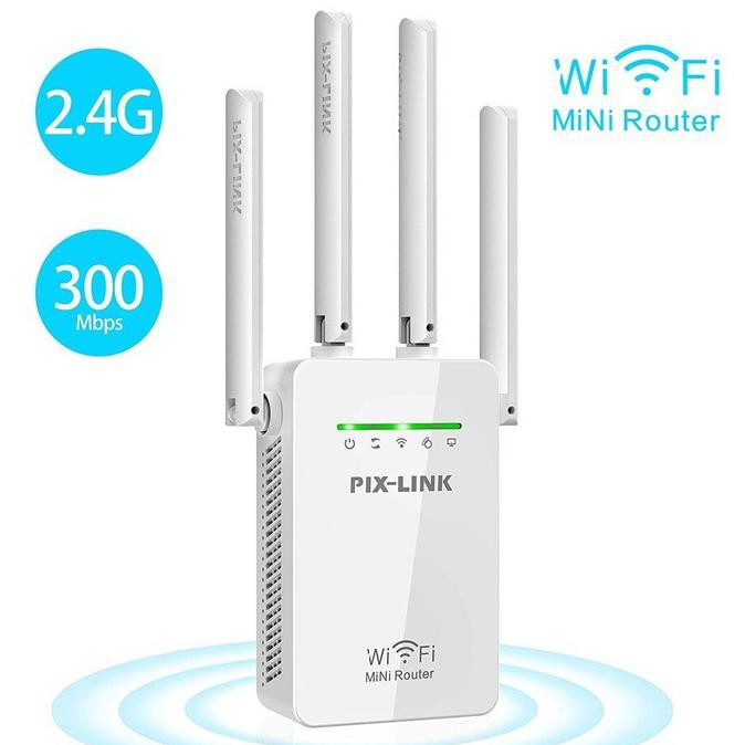 Bộ Phát Wifi Pix-Link 300m Ap Lv-Wr09 - White 0512
