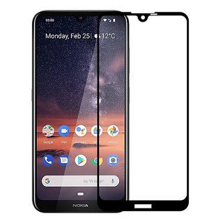 Kính cường lực full màn Nokia 2.3 / Nokia 3.2 - Kính Full 9D độ cứng 9H keo toàn màn hình