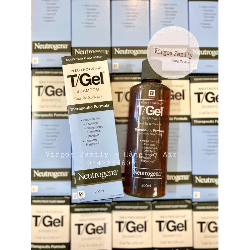 Dầu gội giảm gàu Neutrogena TGel Shampoo 200ml / T/Gel Shampoo | BigBuy360 - bigbuy360.vn