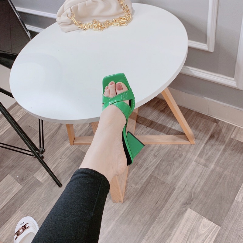 HÀNG CÓ SẴN ❄️♥️GUỐC QUAI CHÉO GÓT TAM GIÁC