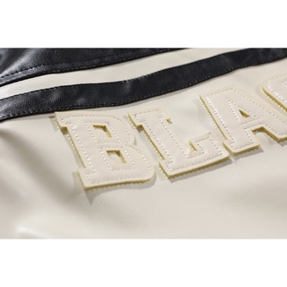 Áo khoác Made Extreme Racer Leather Patchwork Jacket