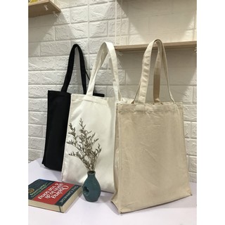 Túi vải tote, túi vải canvas trơn T12