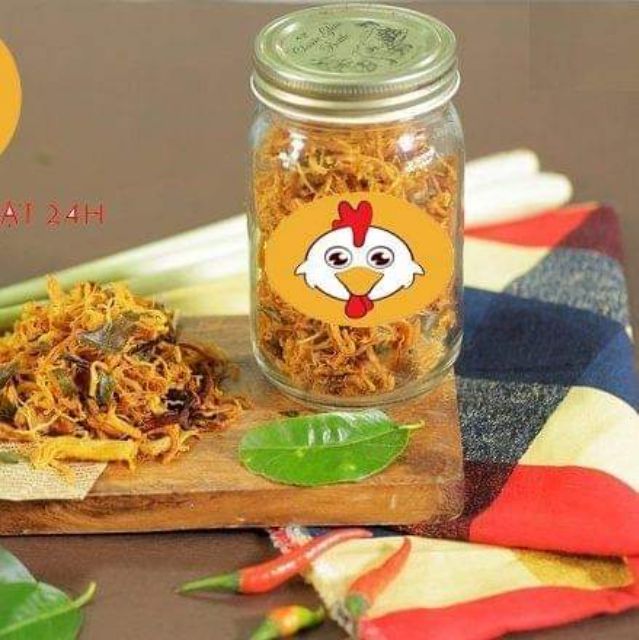 Freeship 100gr Khô Gà Lá Chanh Loại 1 | BigBuy360 - bigbuy360.vn