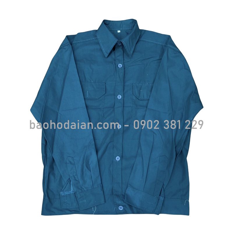 Áo đồng phục công vải si giá rẻ, thoáng mát