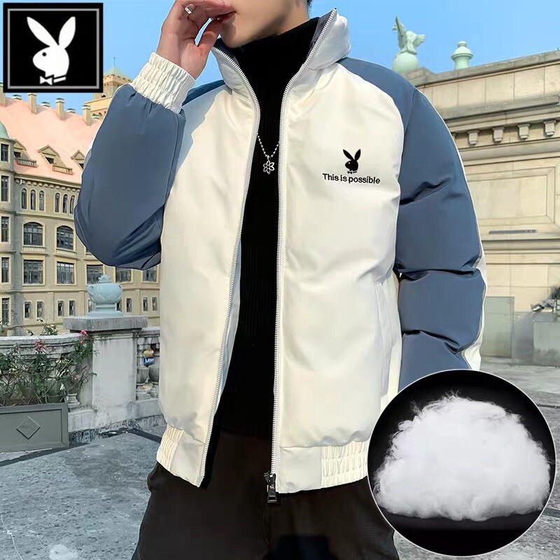 áo khoác nam playboy siêu đẹp (sẵn 2xl trăng)