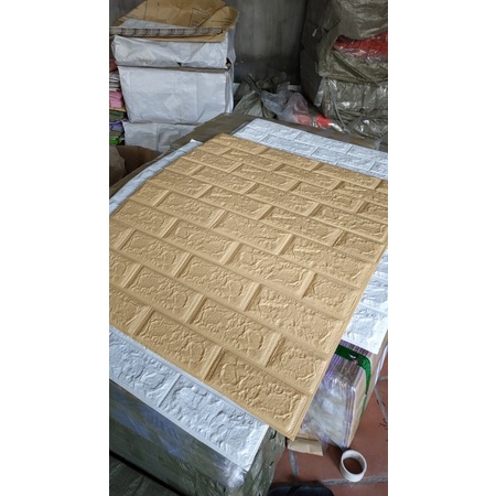 Xốp dán tường 3d vân gạch loại 5mm siêu rẻ