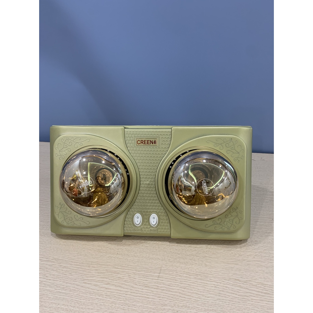 Đèn Sưởi Nhà Tắm Cao Cấp Creen 2 Bóng - 3 Bóng