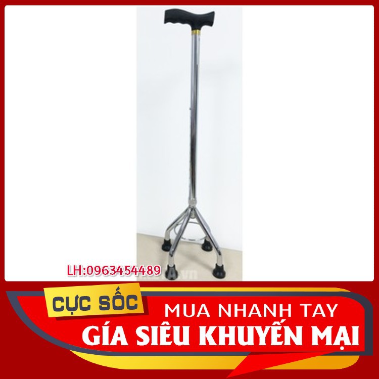 Gậy tập đi 3,4 chân Lucass Gậy chống người già