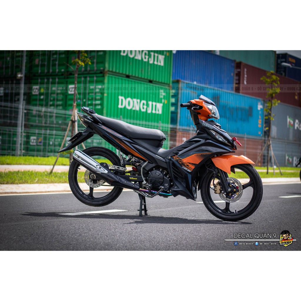 thiết kế phù hợp màu xe (tem 3 lớp)