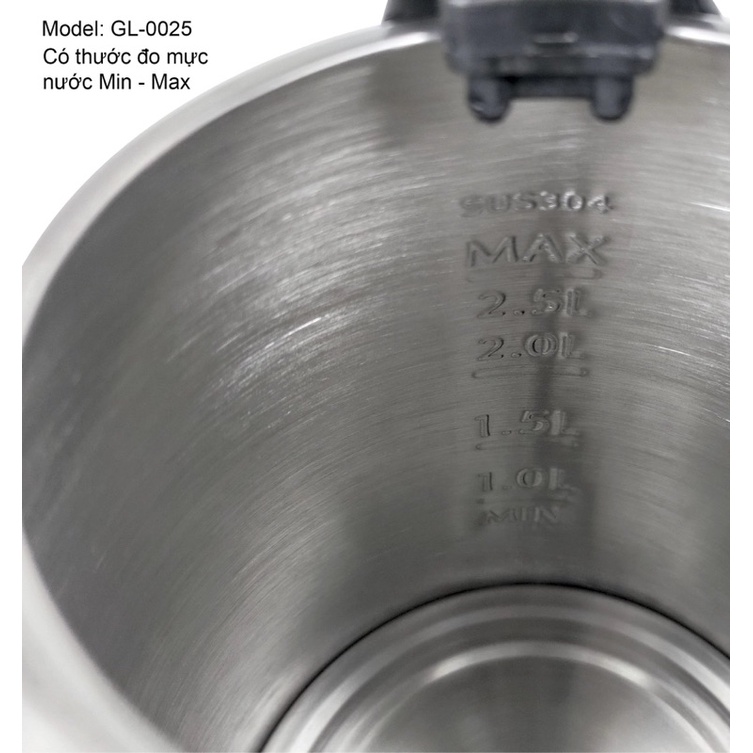 Bình đun siêu tốc Gali GL-0025