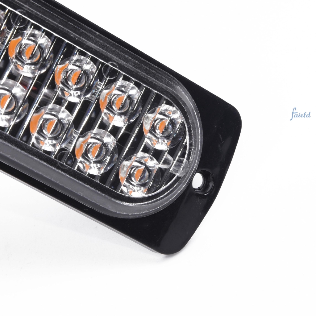 Đèn nhấp nháy cảnh báo 12 LED màu hổ phách tiện dụng cho xe hơi xe tải 36W tiện dụng | BigBuy360 - bigbuy360.vn
