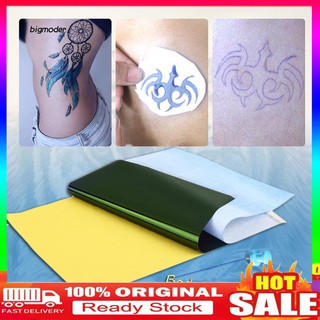 Set 10 tờ giấy in hình xăm dùng toàn thân