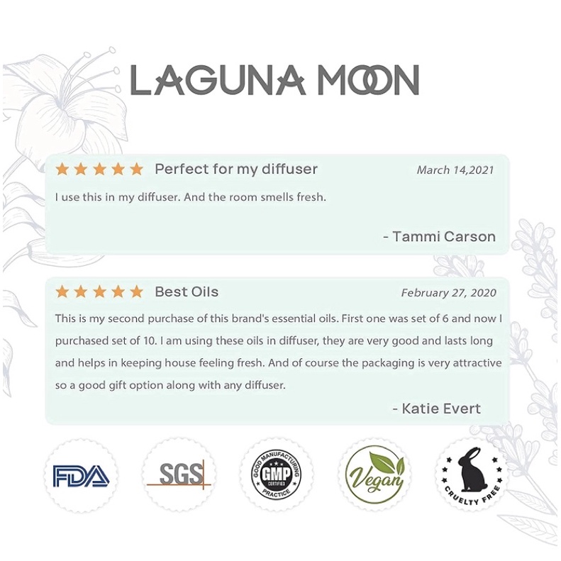 Tinh dầu khuynh diệp hữu cơ Organic Lagunamoon Eucalyptus Essential Oil 150ml USA