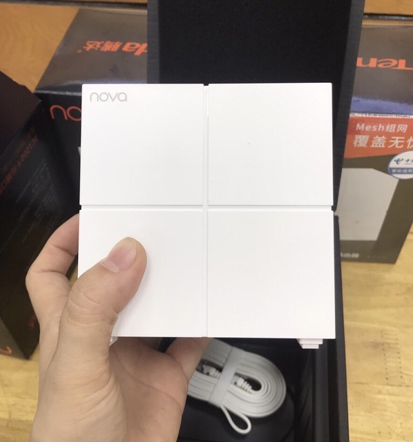 Wifi Tenda Nova Mesh Mw6 Pack1, Pack2, Pack3 Tốc độ 1200Mbps Xuyên Tường 150m2/ 300m2/ 450m2