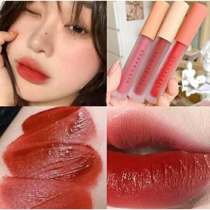 Set cây son kem lì Hero Orange | BigBuy360 - bigbuy360.vn