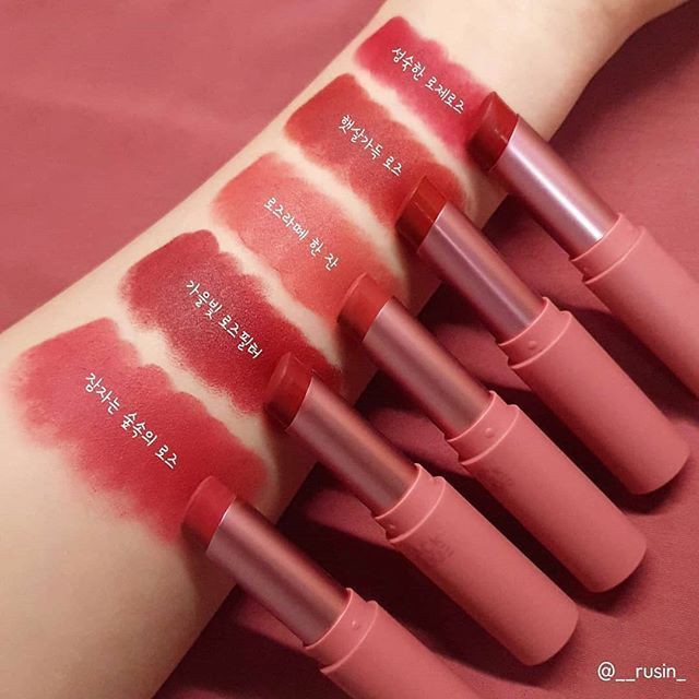 Son Thỏi Siêu Lì Black Rouge Rose Velvet Lipstick