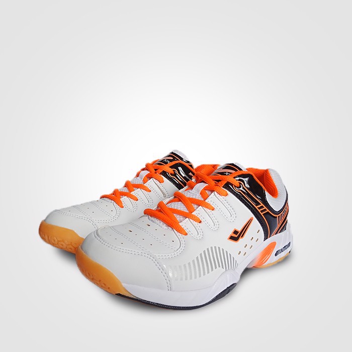 Giày bóng chuyền - Giày cầu lông XPD 855 chính hãng( Trắng cam)