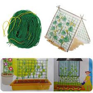 ( HOT ) Lưới làm giàn dây leo, lưới làm giàn cây Ollie net (xanh)