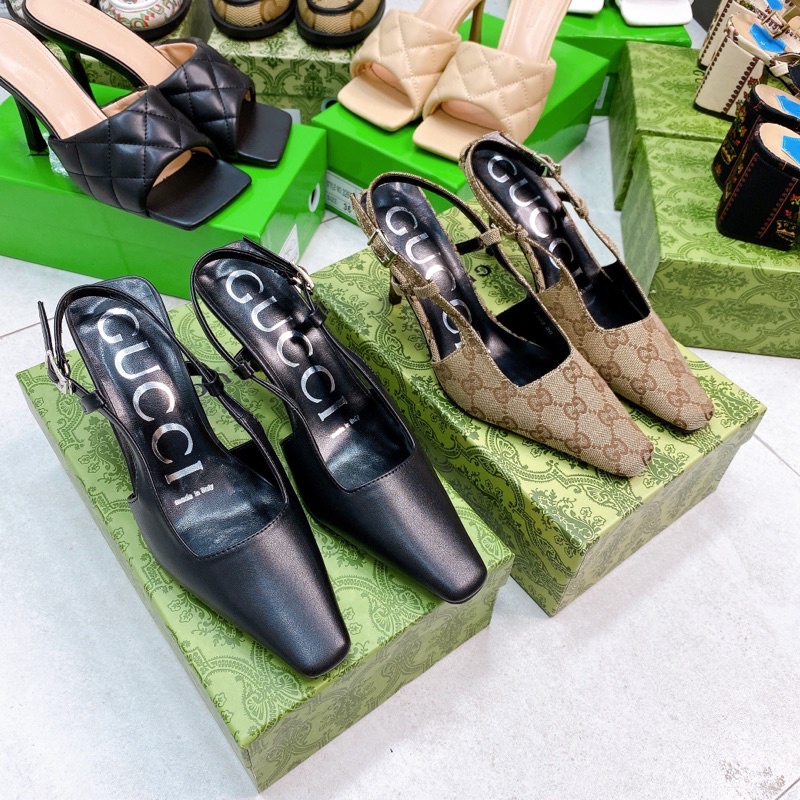 Sandal Gucci Hoạ Tiết/Đen Full Size 35-39  -  By Anh Dinh Phuong