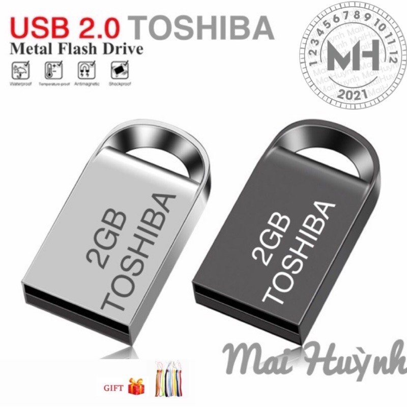 USB 2GB TSB Mini - Màu Bạc