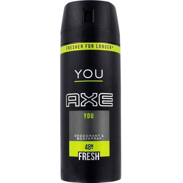 Xịt Khử Mùi Axe 150ml You Vàng Longer, shopee.vn/ehome2shop.