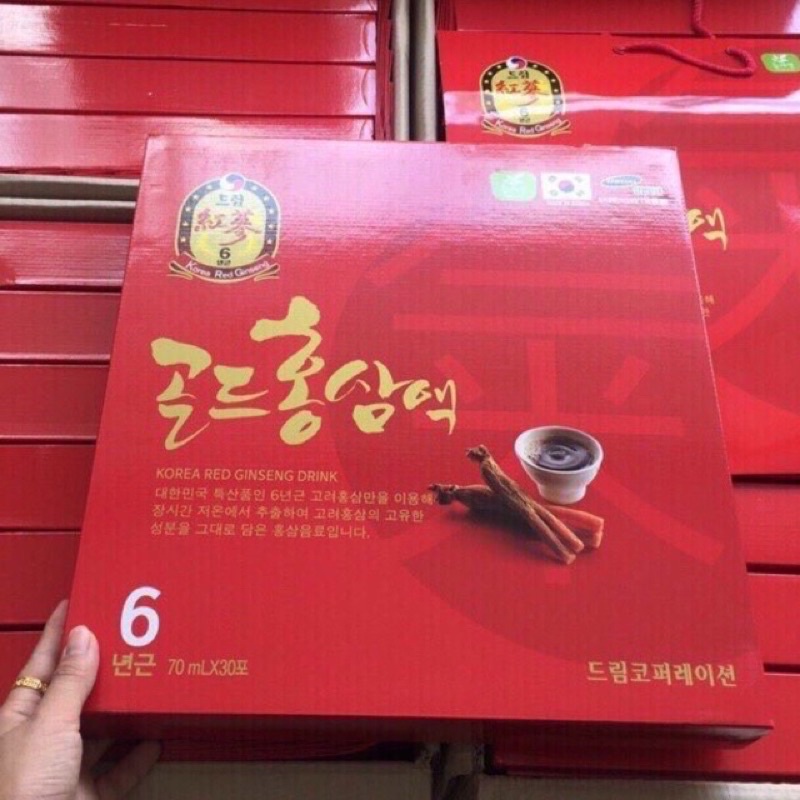 Nước Hồng Sâm DREAM 6 Năm Tuổi Hàn Quốc [SÂM CHÉN]