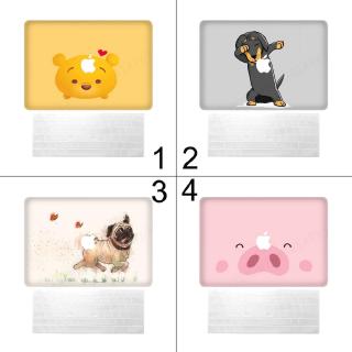 MacBook Case Mac Air New 11 A1465/A1370 13 A1708 15 A1398 Mac Case Shell Cut Out Logo