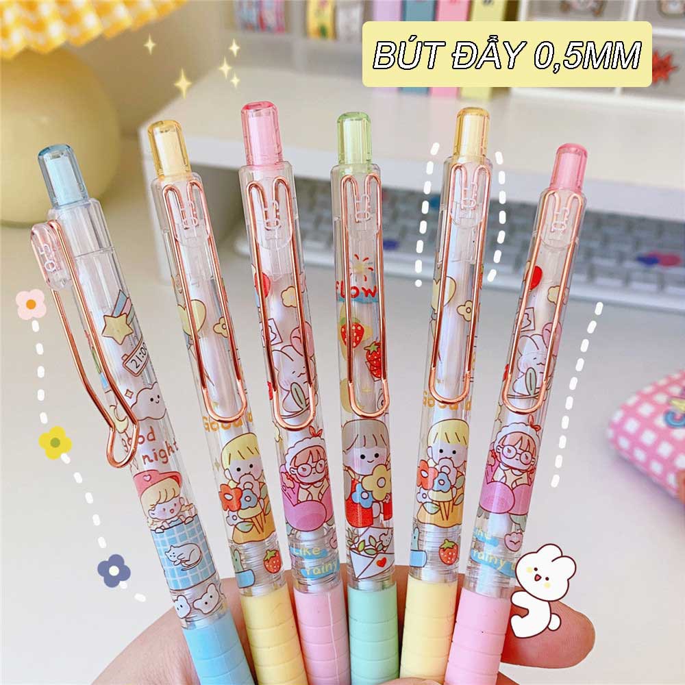 <24h Lô hàng> W&G Văn phòng phẩm Kawaii Hàn Quốc Bút gel dễ thương Học sinh sử dụng bút sáng tạo Nhật Bản Bút báo chí Hàn Quốc Văn phòng phẩm đen