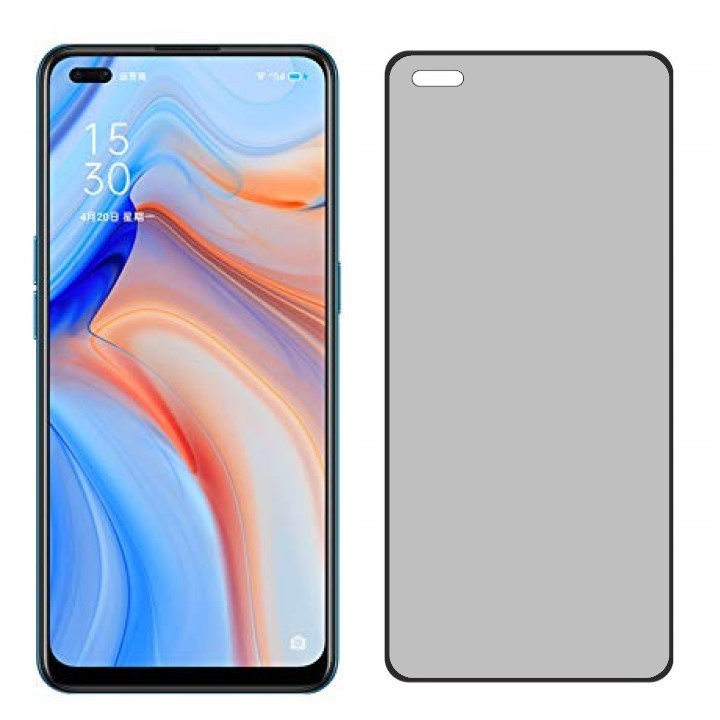 Cường lực oppo Reno 3 Pro Chống Nhìn Trộm Full Màn Hình Tặng Kèm Khăn Lau