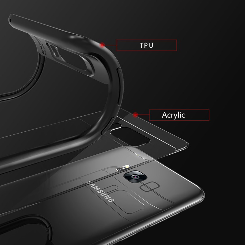 Ốp lưng SS Galaxy S7 Edge TPU dẻo và Acrylic trong suốt