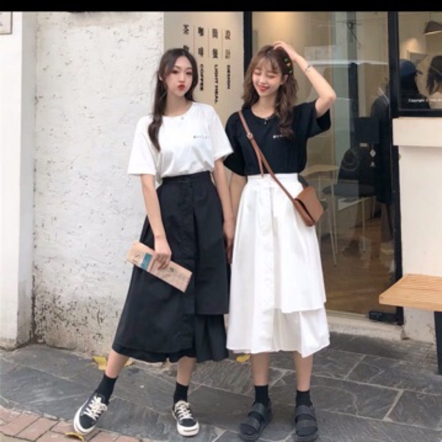 váy trắng cutout