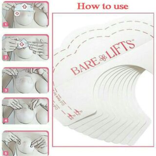 Bộ 10 miếng dán nâng ngực