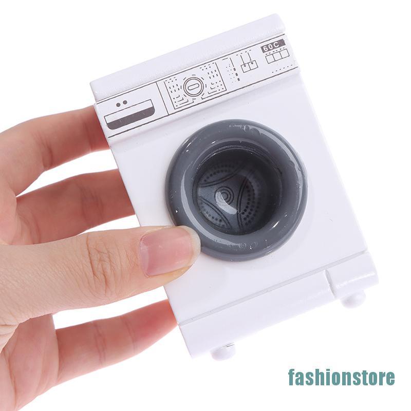 Mô Hình Máy Giặt Mini Tỉ Lệ 1 / 12 Trang Trí Nhà Búp Bê