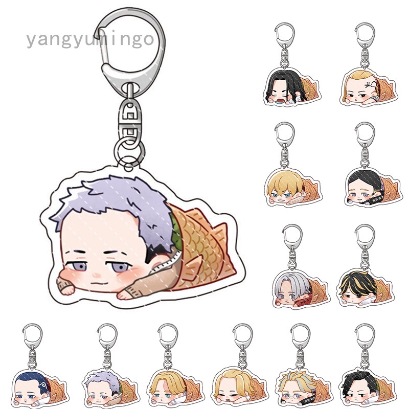 Móc khóa chibi anime Tokyo Revengers 12 phong cách tùy chọn