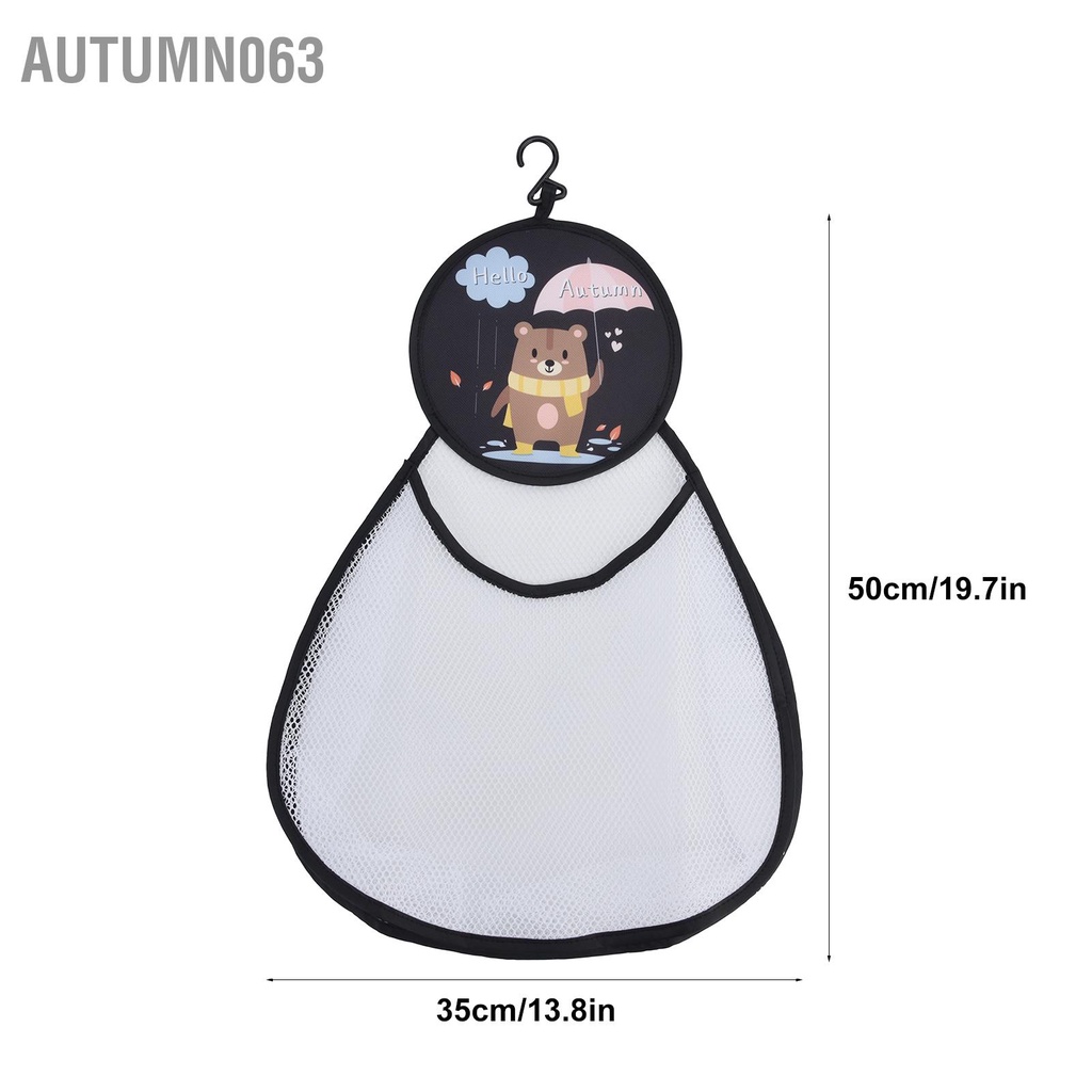 Autumn063 Phòng tắm Đồ chơi trẻ em Túi lưu trữ Mô hình Gấu Lưới Nhà Ngăn nắp chứa đựng đồ