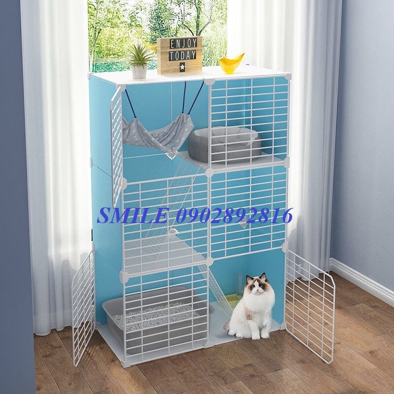 [TẶNG MÓC CHUỒNG] COMBO CHUỒNG, LỒNG LƯỚI THÉP DÀNH CHO CHÓ MÈO THÚ CƯNG ĐA NĂNG