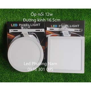Đèn led ốp trần 12w siêu sáng [ Ốp Nổi ]