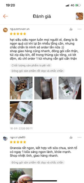 Granola Ăn kiêng (Không yến mạch) - 500g | BigBuy360 - bigbuy360.vn