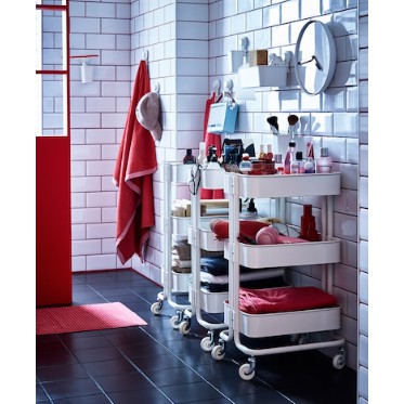 Xe đẩy 3 tầng RÅSKOG IKEA chính hãng