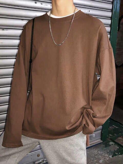 Áo tay dài trơn 5 màu