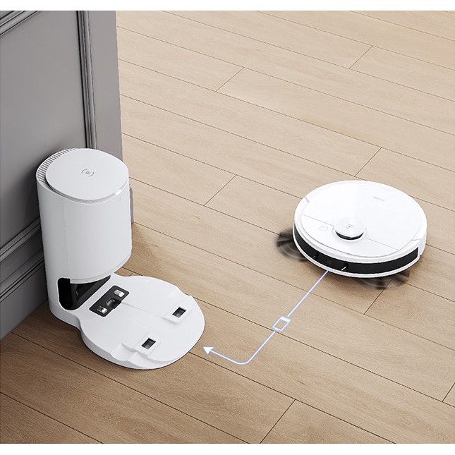 Dock sạc kiêm xả rác tự động Ecovacs CH1918 tương thích với N8 Pro và T9 Series Bản quốc tế chính hãng