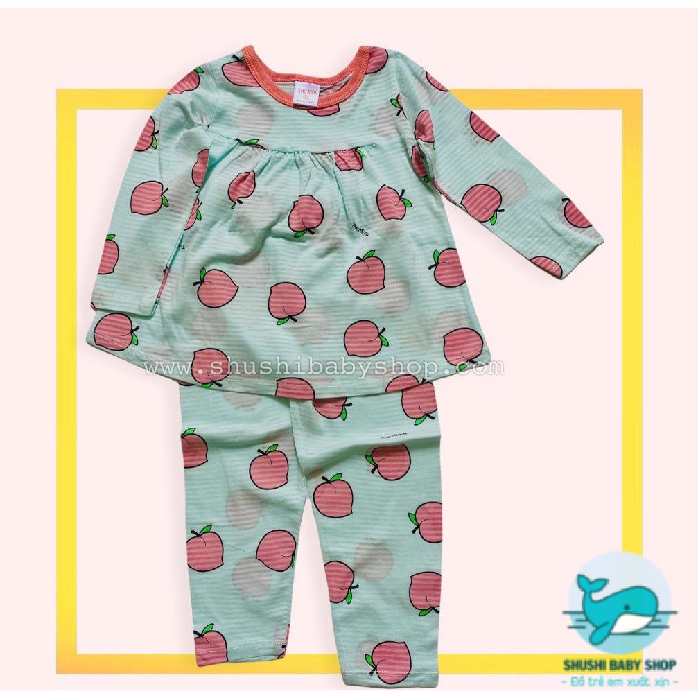[Có sẵn] [FreeShip] [Ảnh thật] [Giá hủy diệt] Bộ Dài Tay Bé Gái Xuất Dư Gym's Kids Bèo Mặc Nhà Cực Xinh