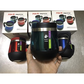 Ly Giữ Nhiệt [Deal Shock] Nhập Khẩu Thái Lan 440ml Có Quai Cầm