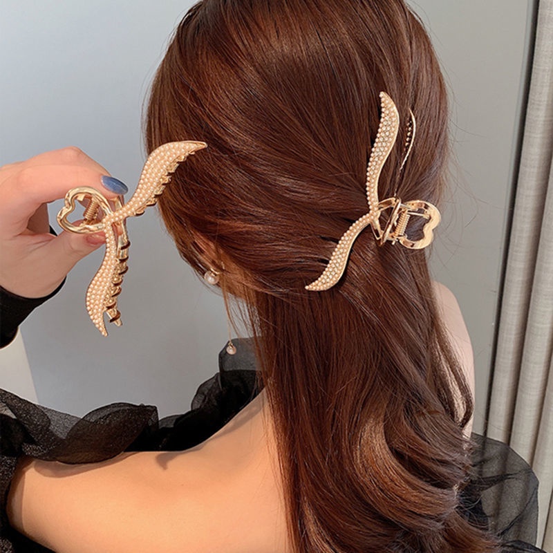 Kẹp Tóc Cỡ Lớn Kẹp Lưng Chất Lượng Cao Cho Nữ