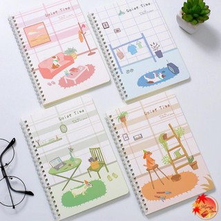 Sổ lò xo A5 QUIET TIME AOBA-SLXA5-8 (Chọn mẫu từng quyển)