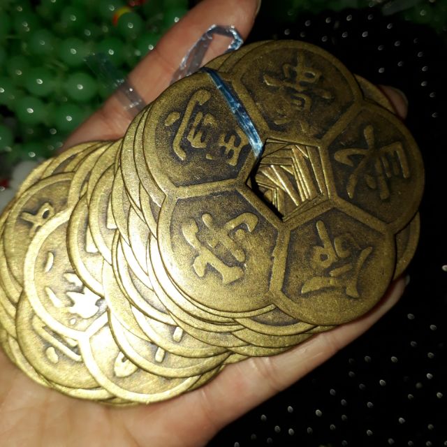 Đồng tiền xu hoa mai  5 cánh may mắn tài lộc loại tốt | BigBuy360 - bigbuy360.vn