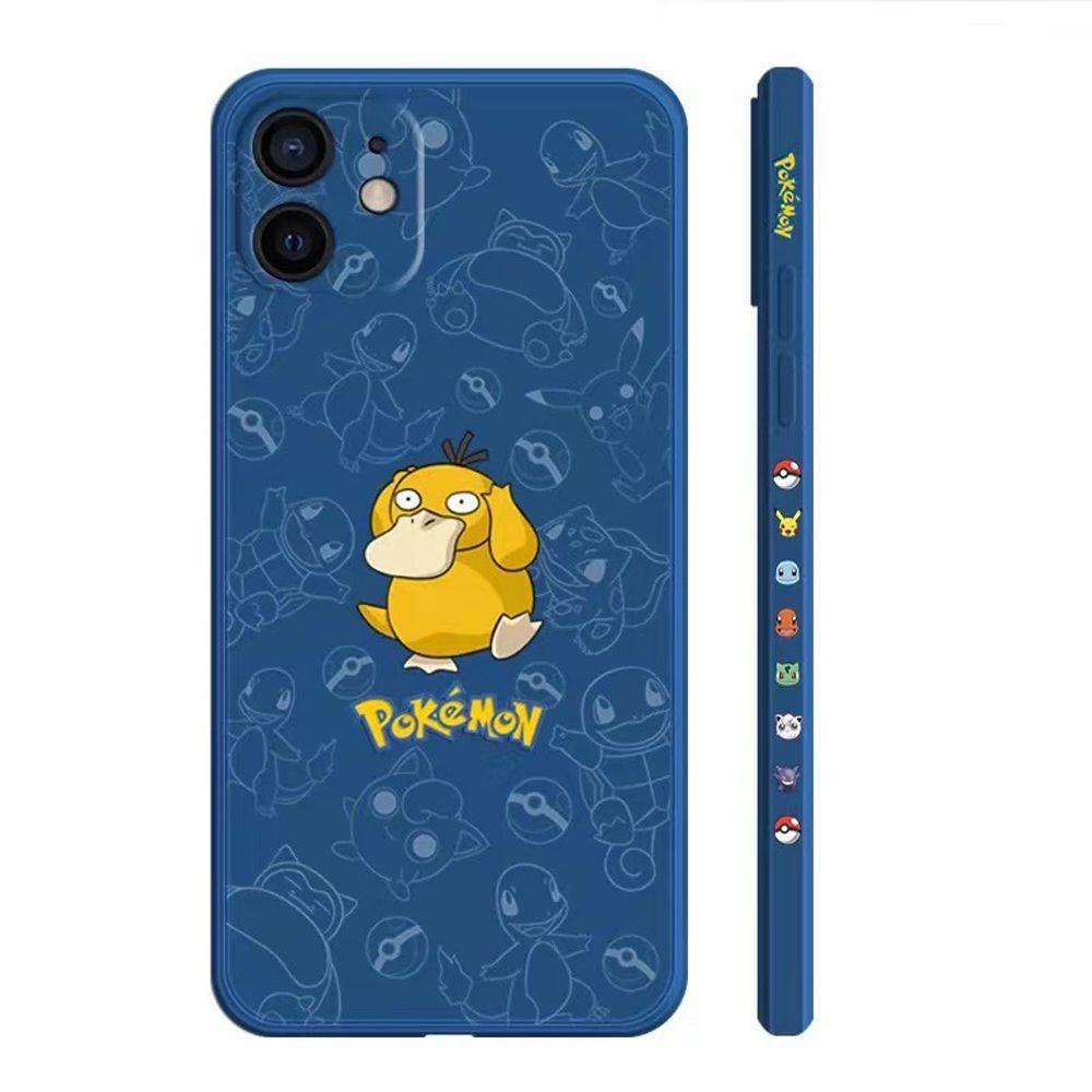 Ốp Điện Thoại Silicon In Hình Pokemon Cho IPhone 13 Pro Max 13